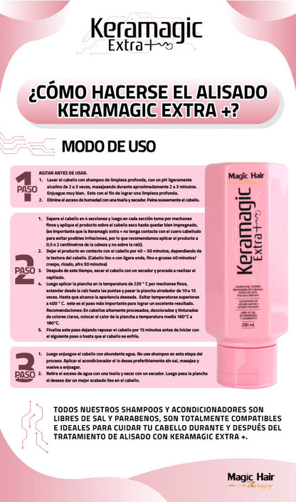 KERAMAGIC EXTRA + 200ML MAGIC HAIR