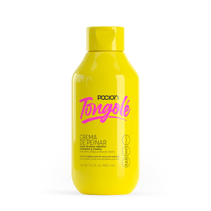 CREMA PARA PEINAR LEAVE ON PARA RIZOS TONGOLÉ POCIÓN