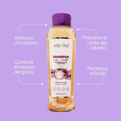 SHAMPOO DE CEBOLLA ANYELUZ