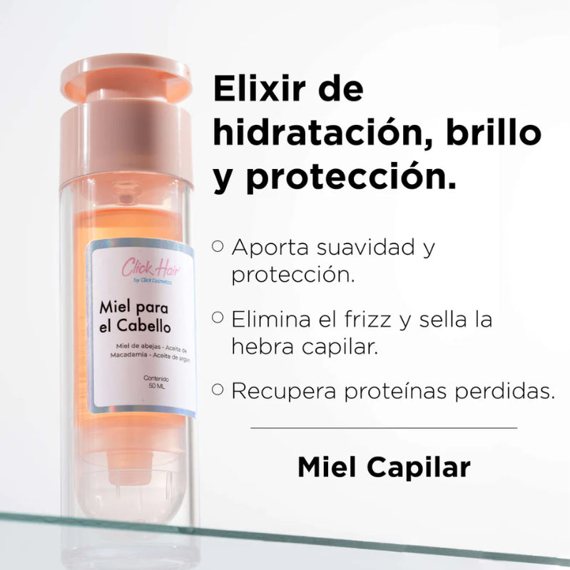 MIEL PARA EL CABELLO 50ML CLICK HAIR